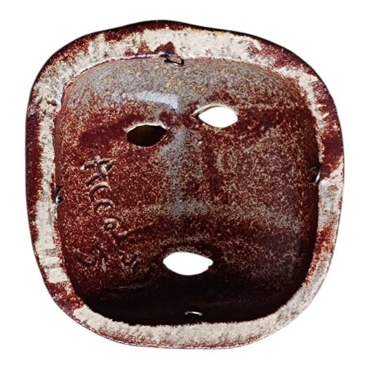 Masque africaniste en céramique Accolay-photo-3
