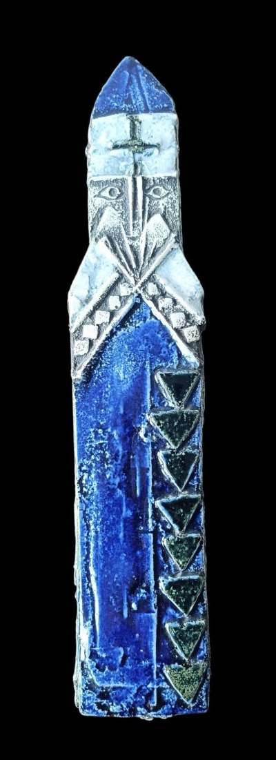 "the Bishop" Wall Plaque By Lisa Larson / Gustavsberg