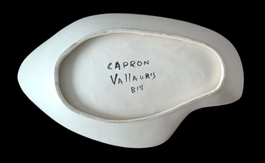 Roger Capron Free-form Large Bowl / Vallauris-photo-2
