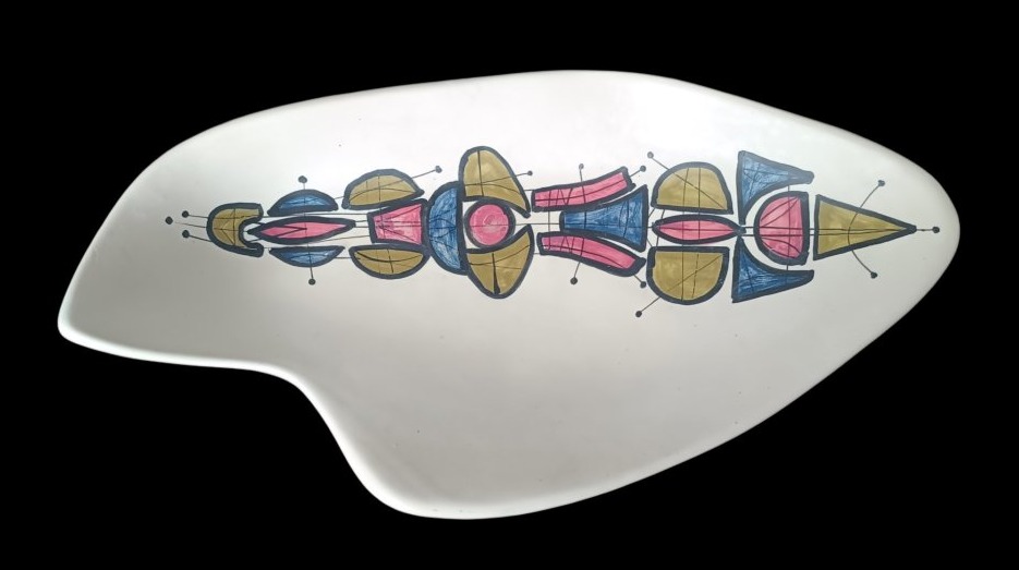 Roger Capron Free-form Large Bowl / Vallauris