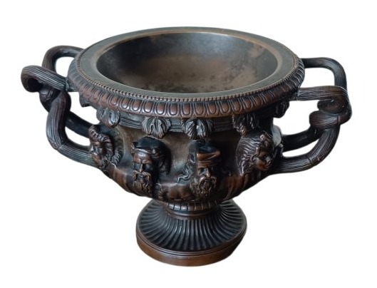 Vase Warwick en bronze F. Barbedienne / XIXe-photo-2