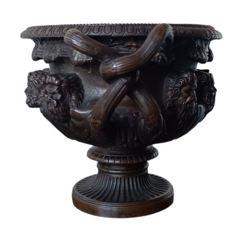 Vase Warwick en bronze F. Barbedienne / XIXe-photo-3