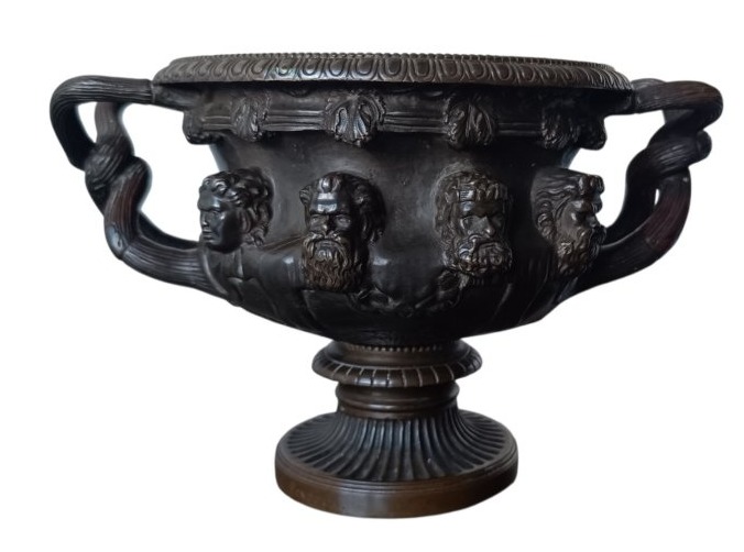 Vase Warwick en bronze F. Barbedienne / XIXe-photo-4