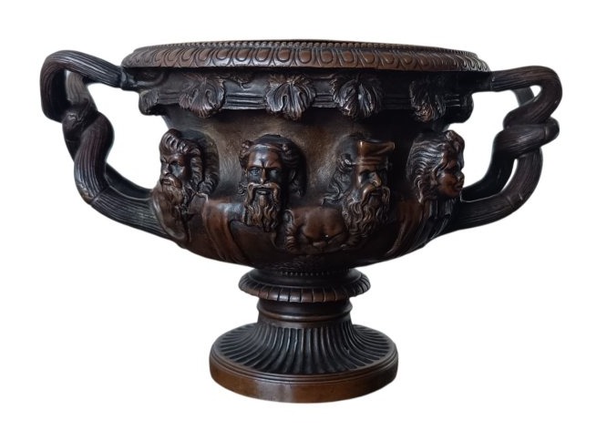 Vase Warwick en bronze F. Barbedienne / XIXe