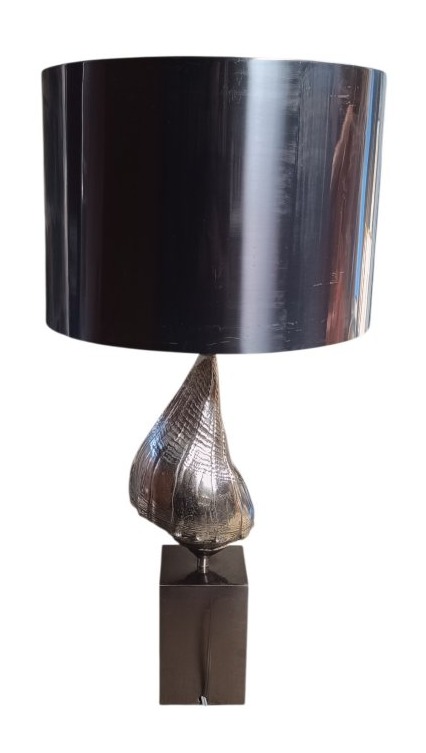 Maison Charles Bronze Seashell Lamp -photo-4