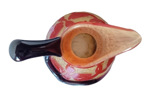 Grand pichet modèle "Spirales" Le Verre Français -photo-1