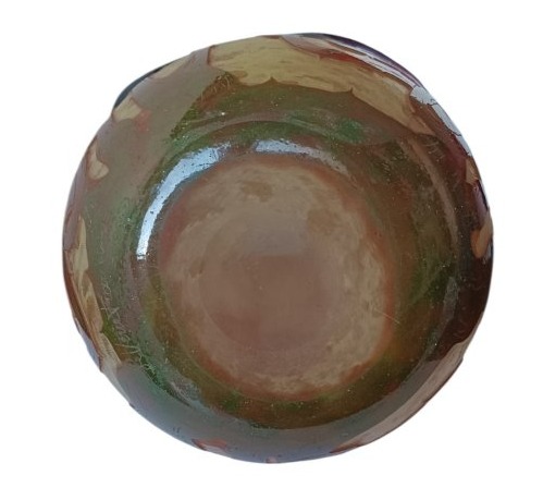 Grand pichet modèle "Spirales" Le Verre Français -photo-2