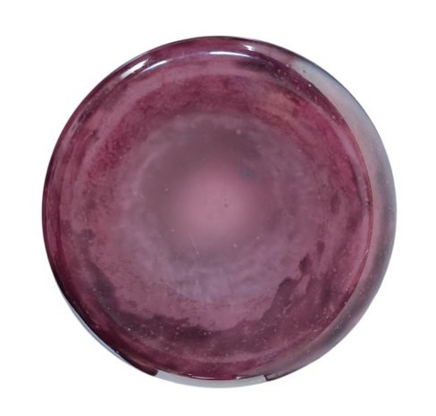 Vase balustre modèle "Garances" Le Verre Français -photo-2