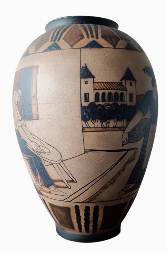 Vase Ciboure VE / Pêcheur Kaskarot -photo-4