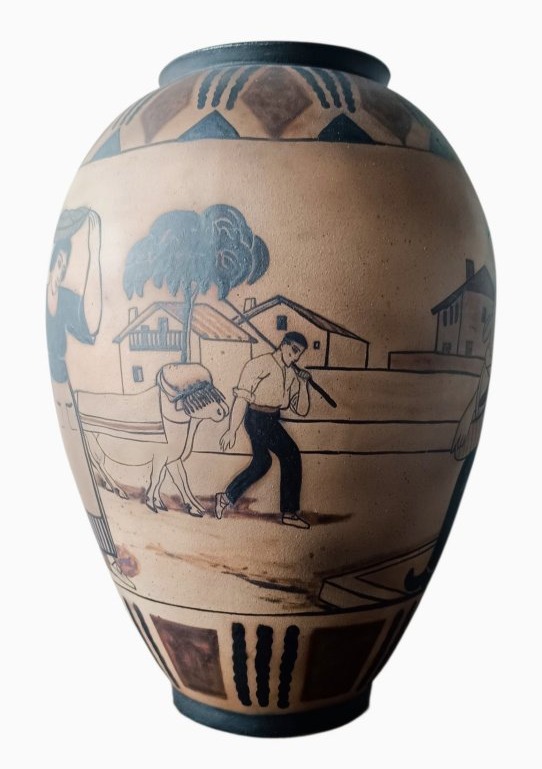Vase Ciboure VE / Pêcheur Kaskarot -photo-2