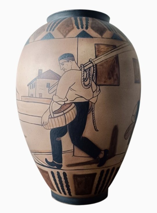 Vase Ciboure VE / Pêcheur Kaskarot 