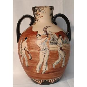 Large Cantaron Ciboure Vase 