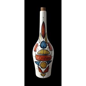 Bouteille Cognac Roger Capron / Vallauris 