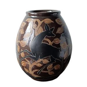 Grand vase Ciboure R.F / R. Le Corrone