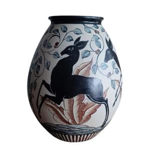 Grand vase Ciboure R.F / R. Le Corrone 