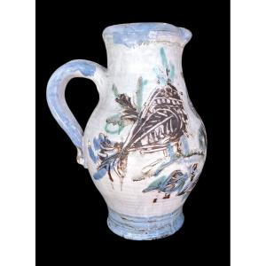 Ceramic Pitcher Boris Kassianoff / Vallauris