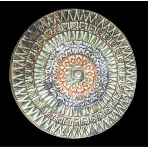 Round Ceramic Plate Pat & Jo Rowland / Sant Vicens