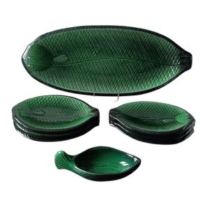 Pol Chambost Ceramic Fish Service