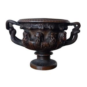 Vase Warwick en bronze F. Barbedienne / XIXe
