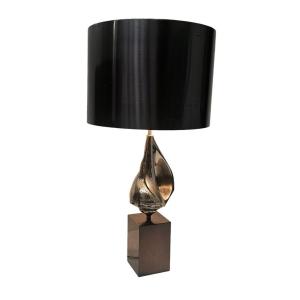 Maison Charles Bronze Seashell Lamp