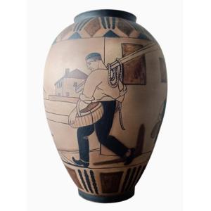 Vase Ciboure VE / Pêcheur Kaskarot 