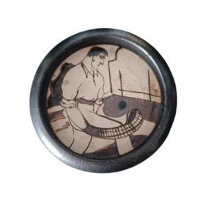 Ve Ciboure Pelotari Bowl / Art Deco