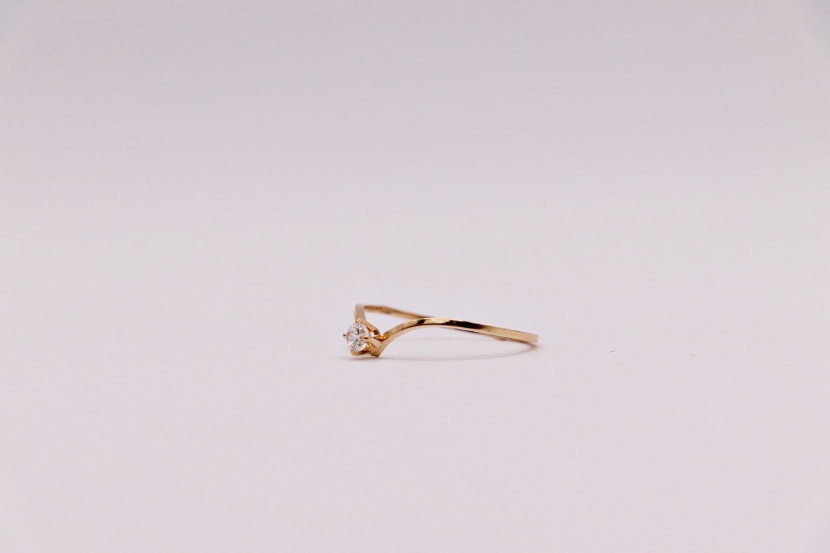Bague Solitaire, Spinelle-photo-2