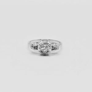 Art Deco Ring - Diamonds