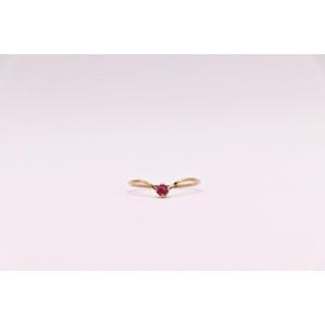 Solitaire Ring, Ruby