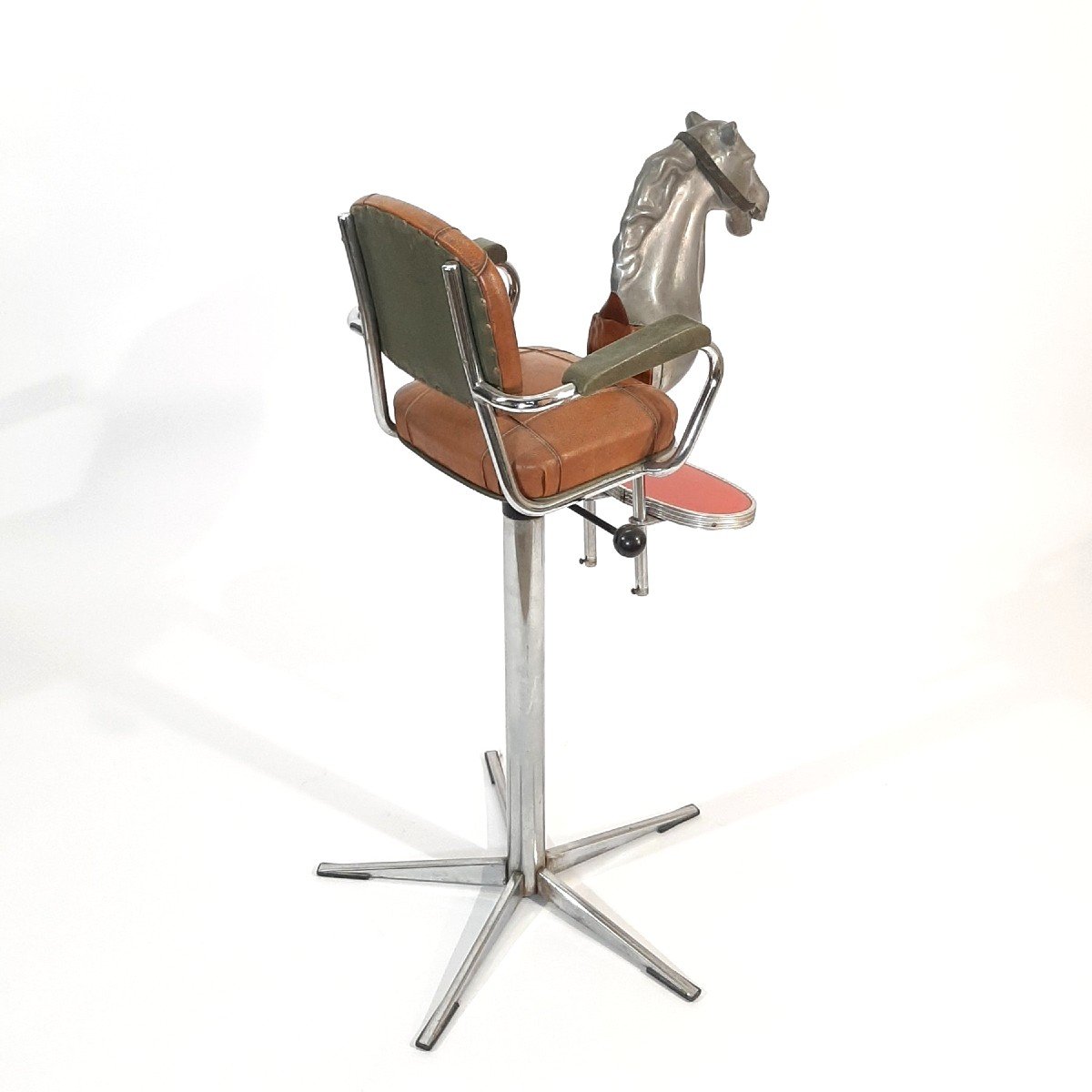 Siège De Salon De Coiffure Pour Enfant-photo-2