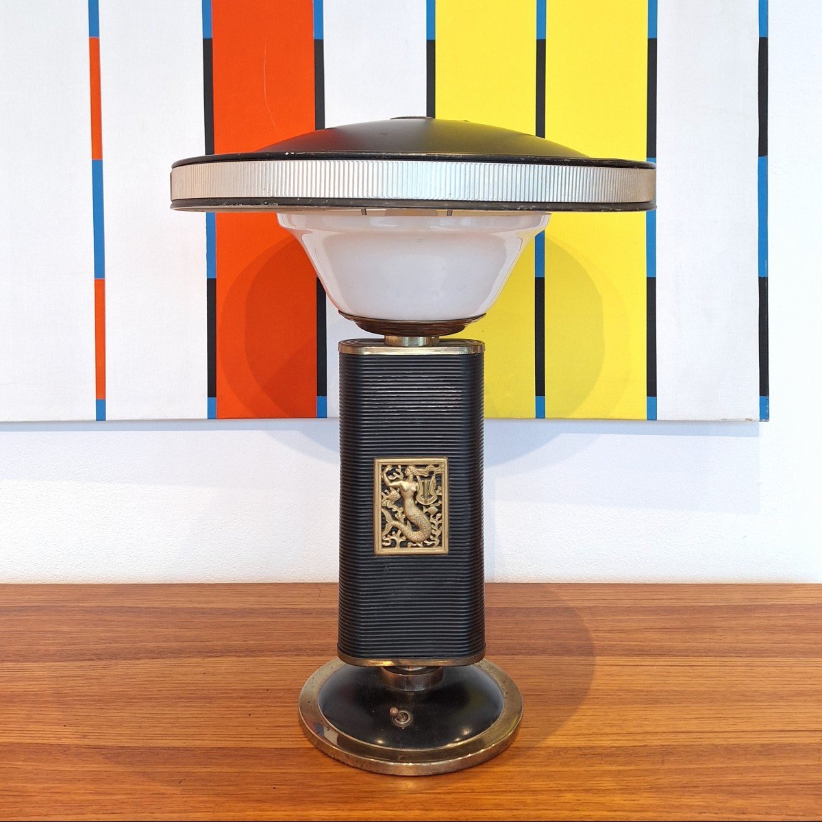 Lampe De Bureau "Sirène" Par EileenGray Pour Jumo-photo-4