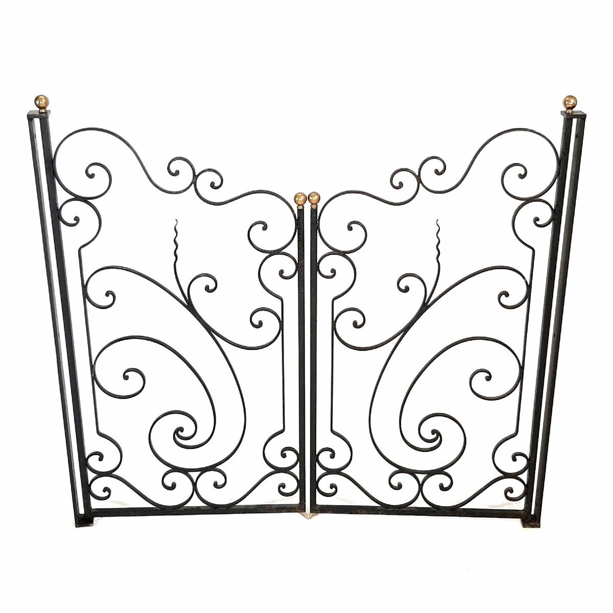 Double Wrought Iron Grille-photo-3