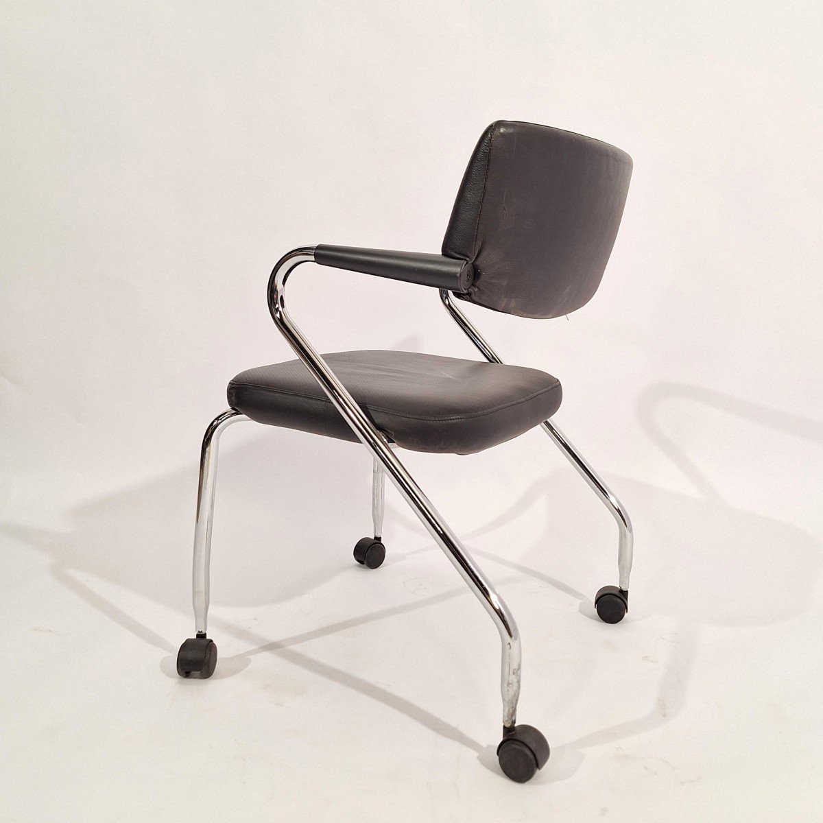 Chaises "visarol" Par Antonio Citterio Pour Vitra. Lot de 4-photo-2