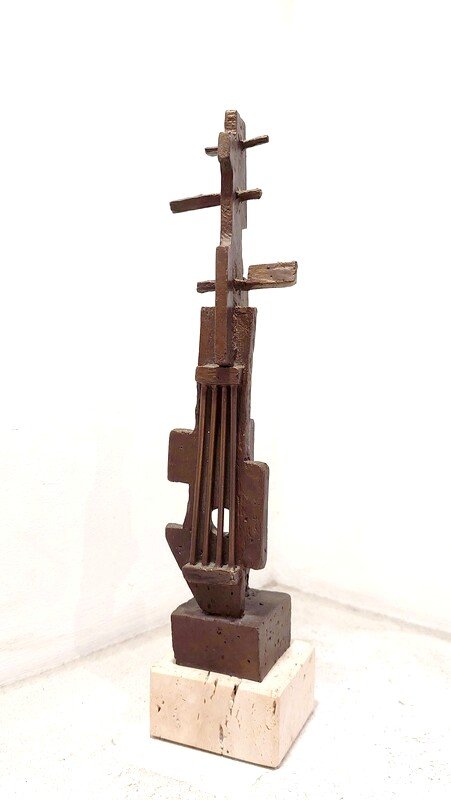 Cubist Bronze Numbered And Signed
