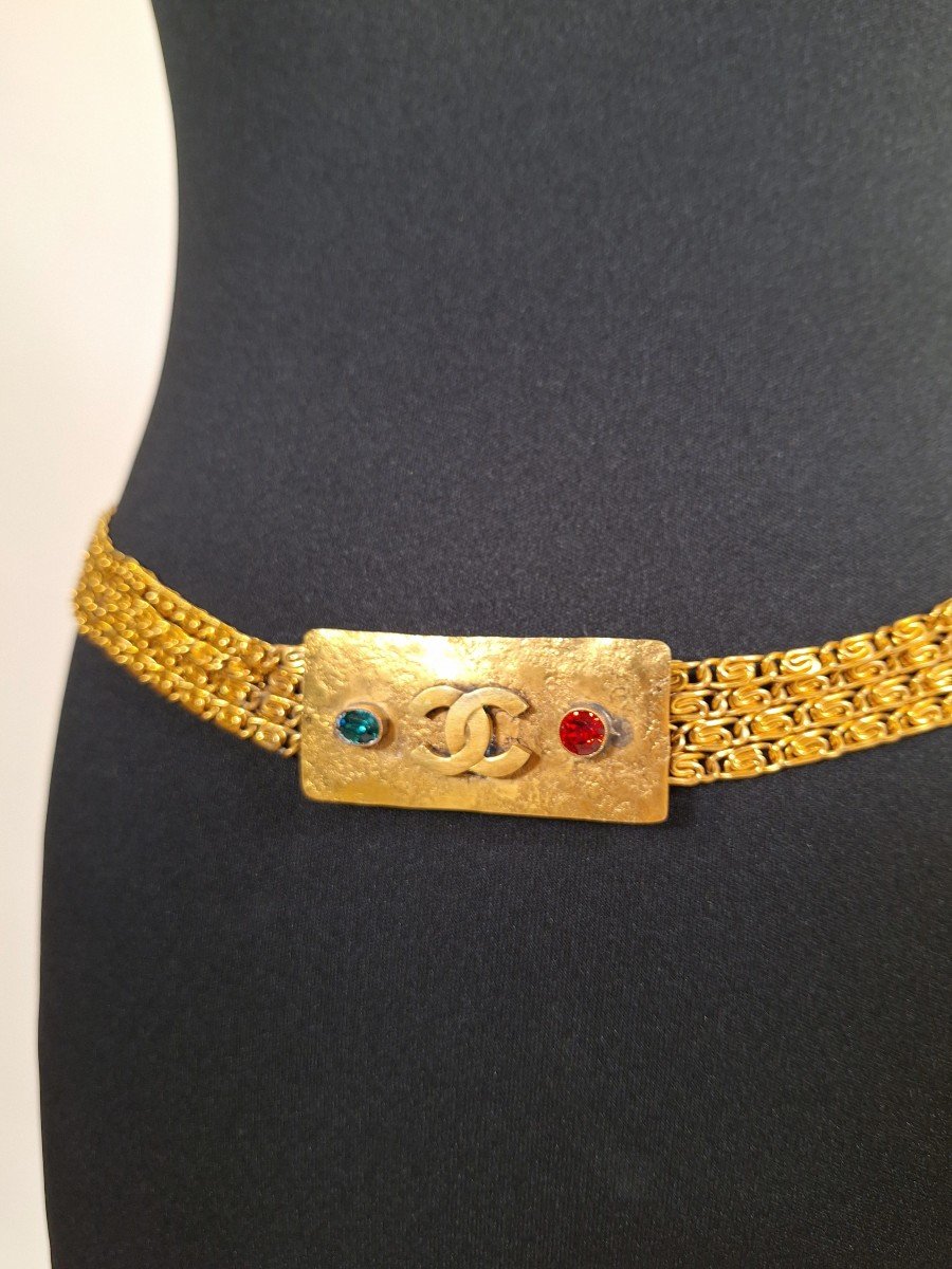 Ceinture Chaînes Chanel-photo-5