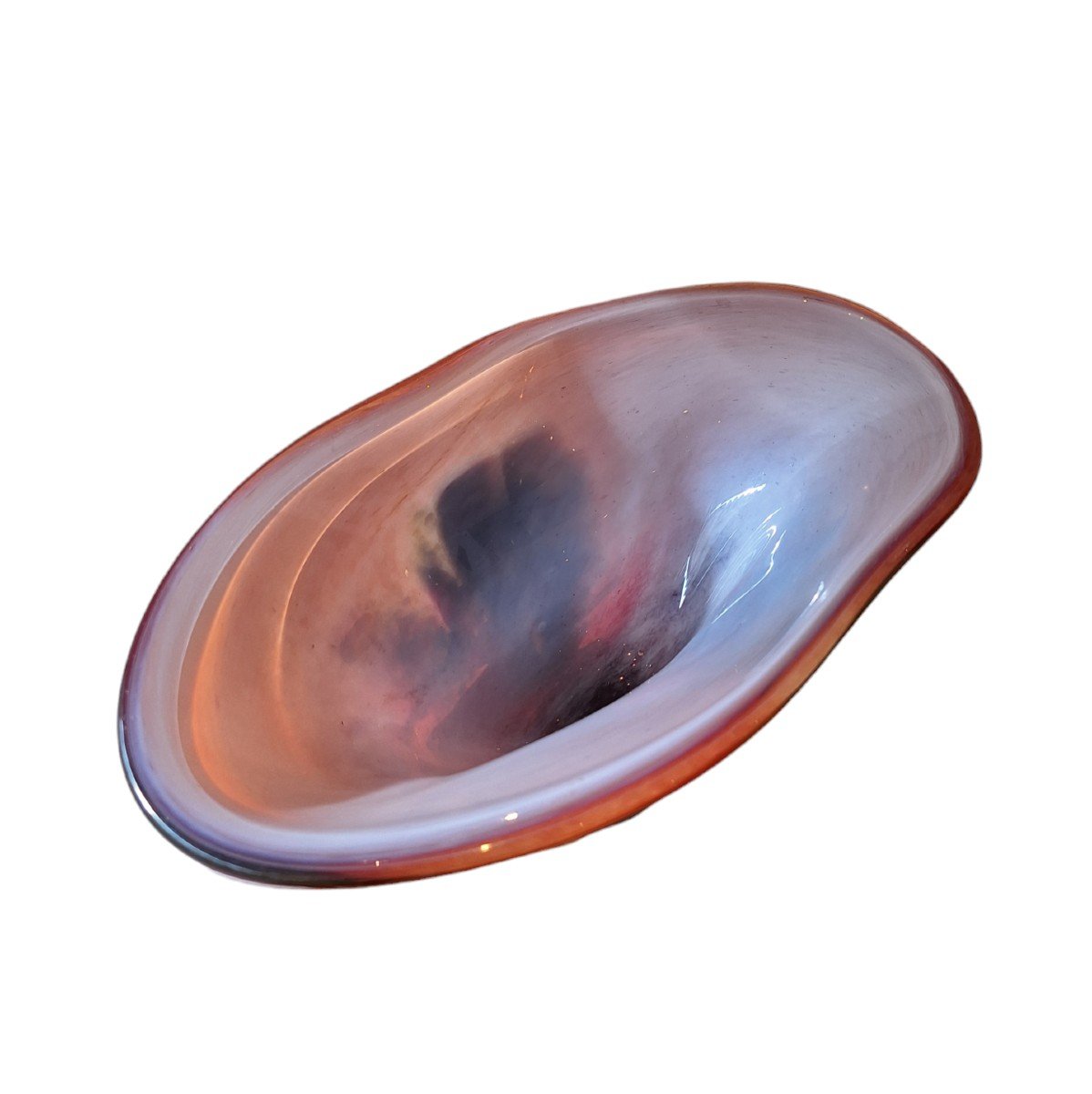 Vase en verre multicouche Par Robert Pierini-photo-1