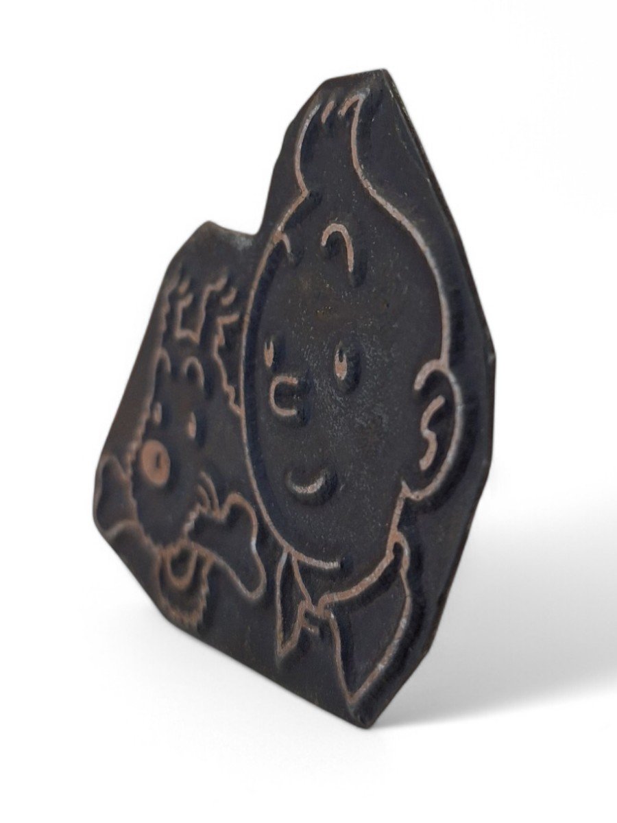 Tintin And Snowy Printing Plate-photo-4