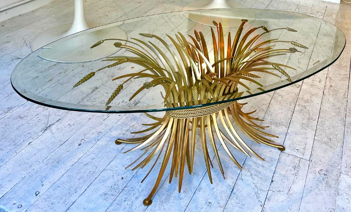 Table Basse Gerbe De Blé Par Robert Goossens