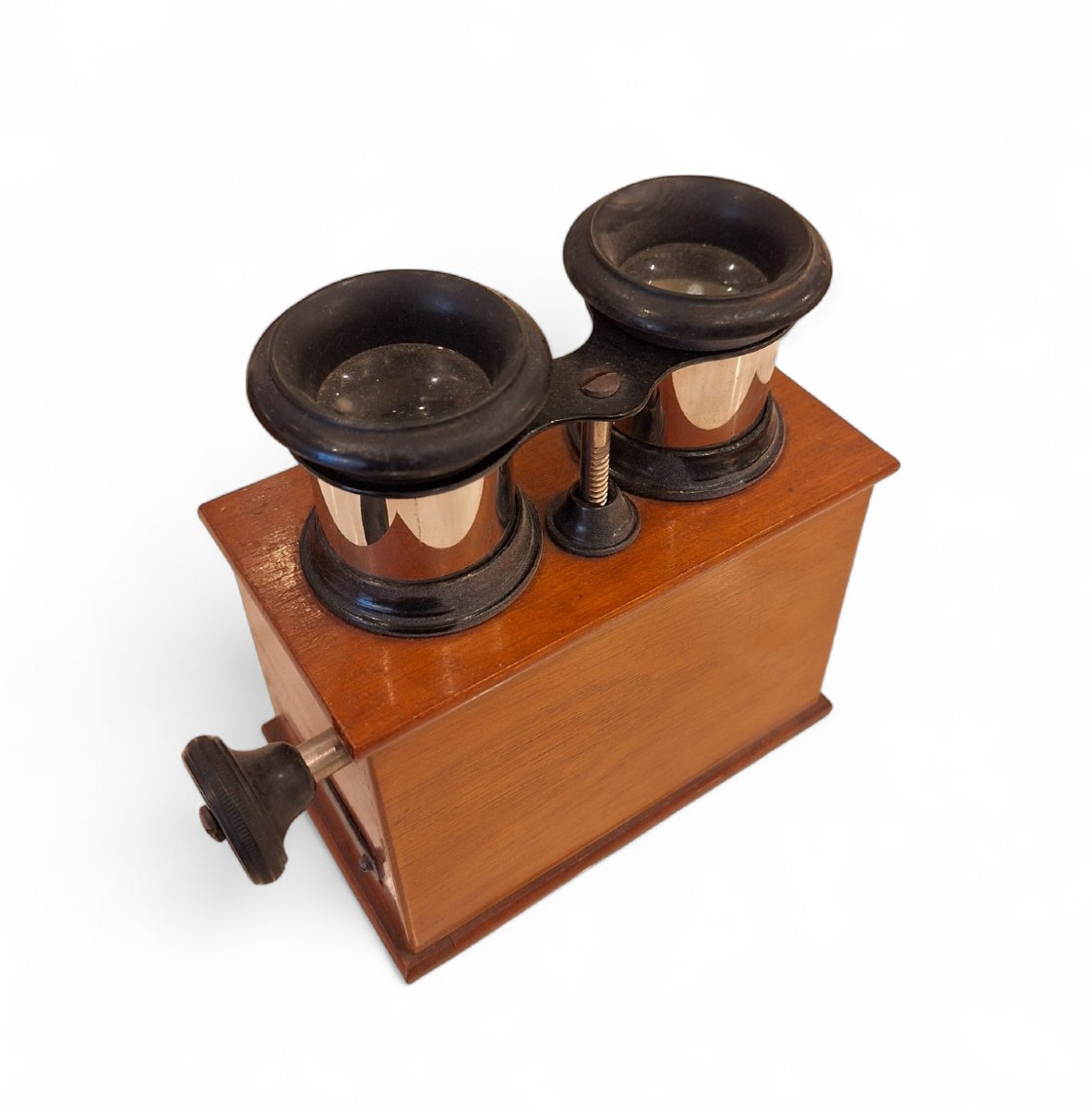 Small Mahogany Stereoscope-photo-2
