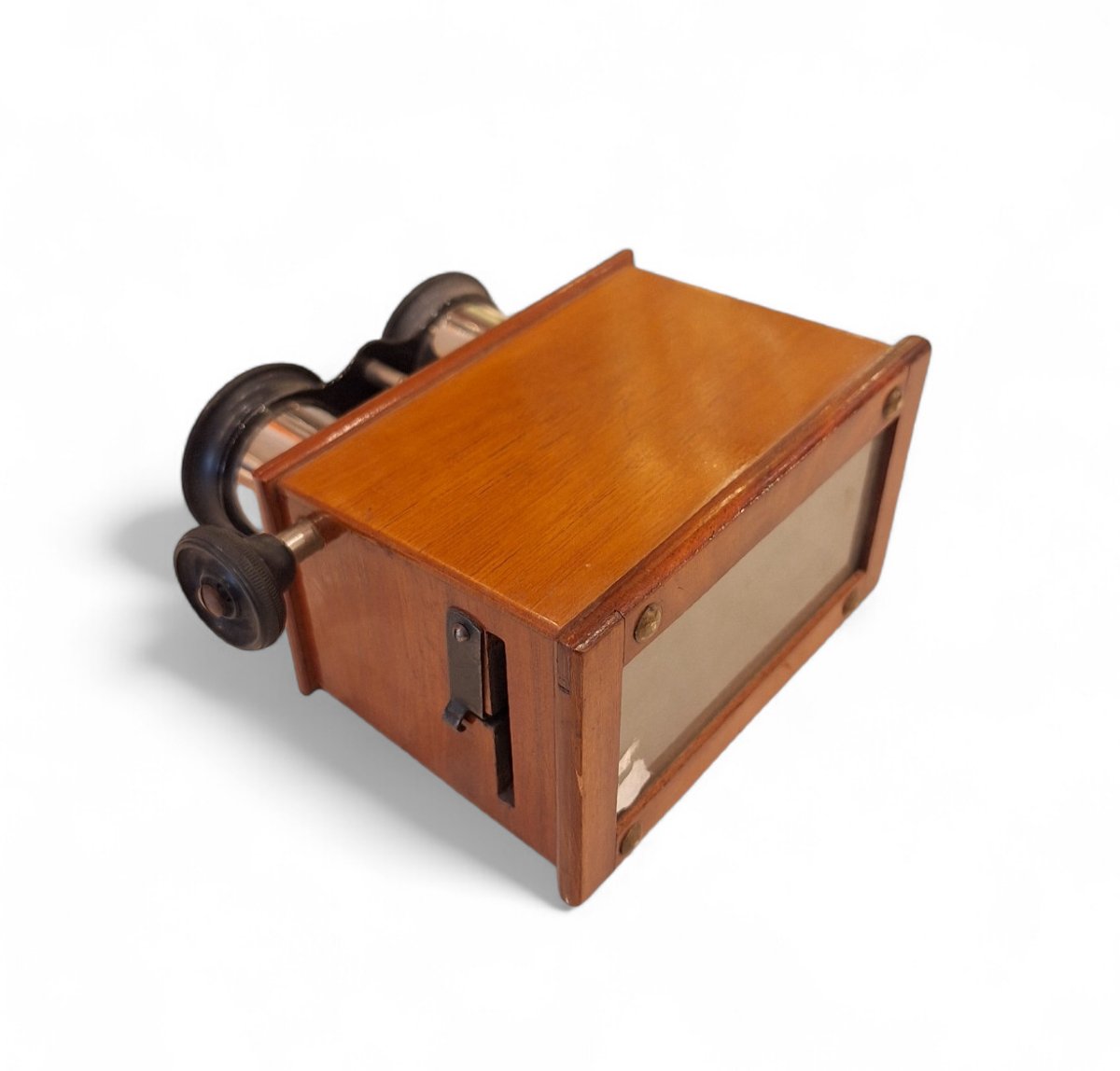 Small Mahogany Stereoscope-photo-3