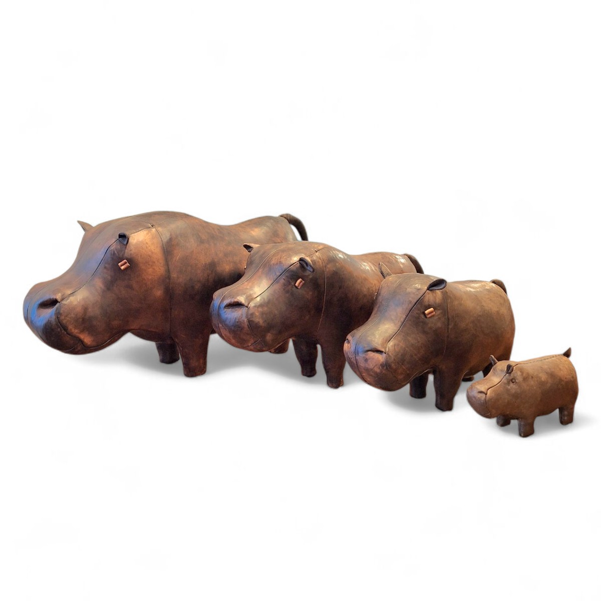Hippopotames par Dimitri Omersa, lot de 4-photo-2