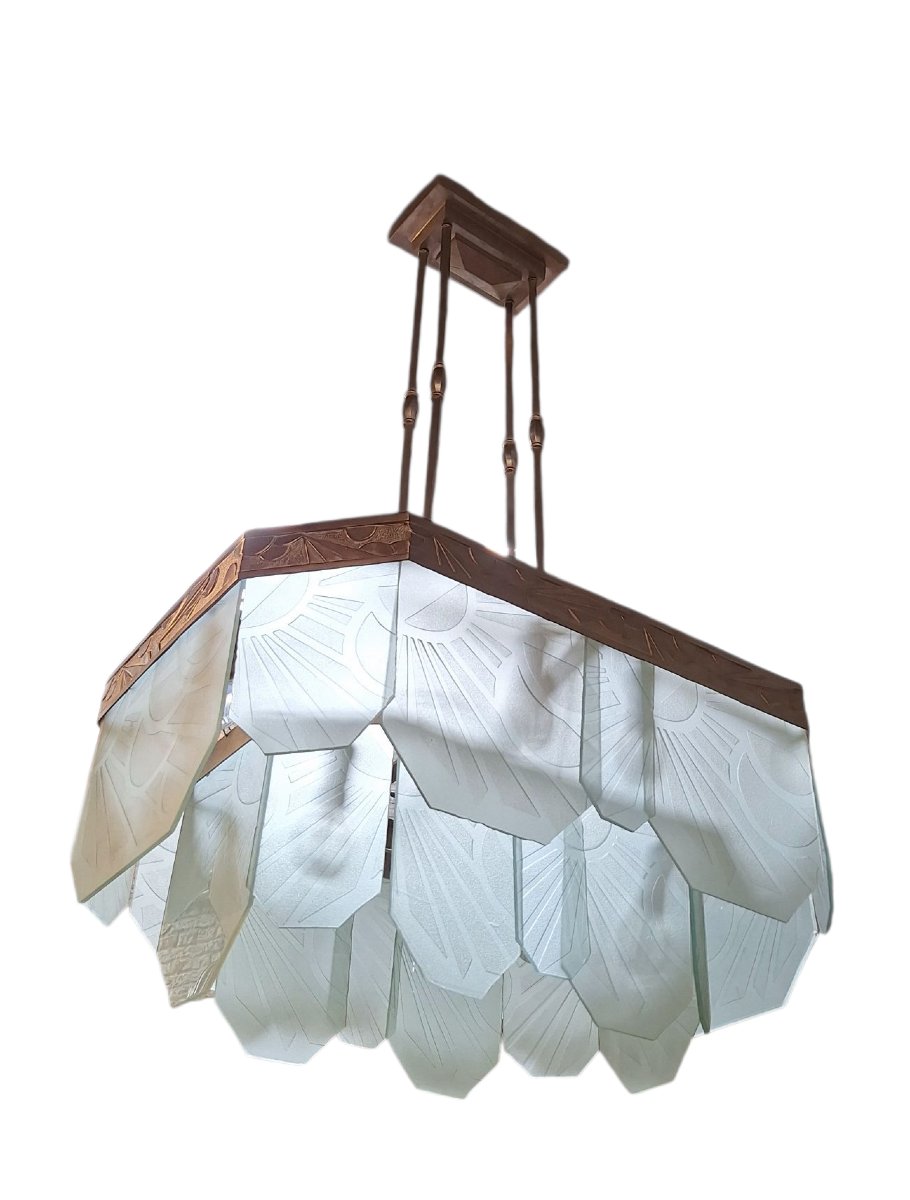 Art Deco Chandelier -photo-4