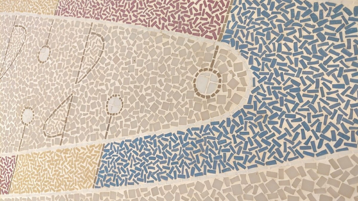 1950s Free-form Mosaic Coffee Table By Berthold Muller-photo-6