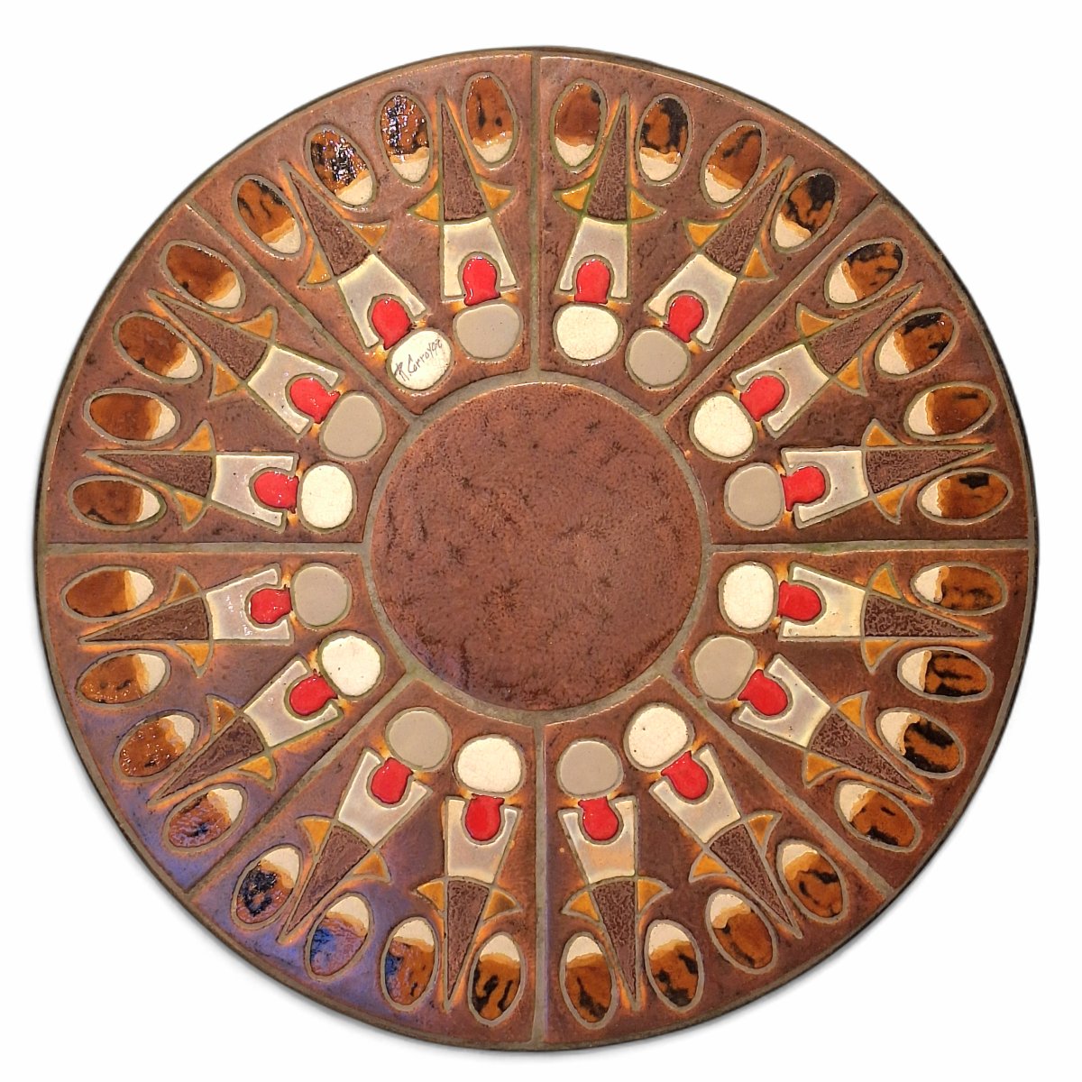 Ceramic Coffee Table By Raymond Corroyez-photo-3