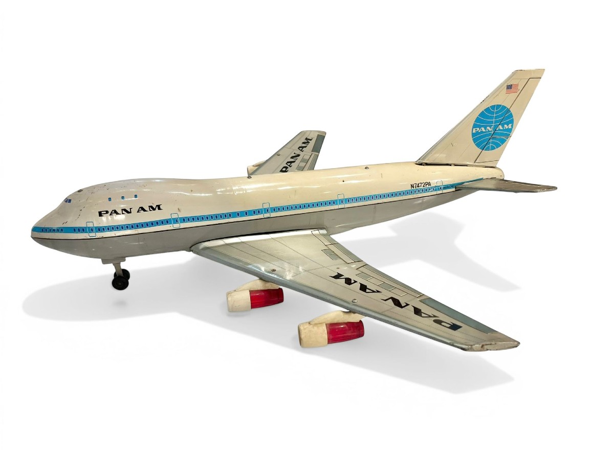 Avion Boeing 747 Pan Am  - ATC, Japon, circa 1970