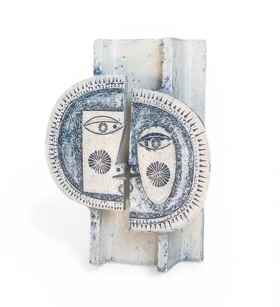 Moon And Sun Vase, Roger Capron And Jean Derval