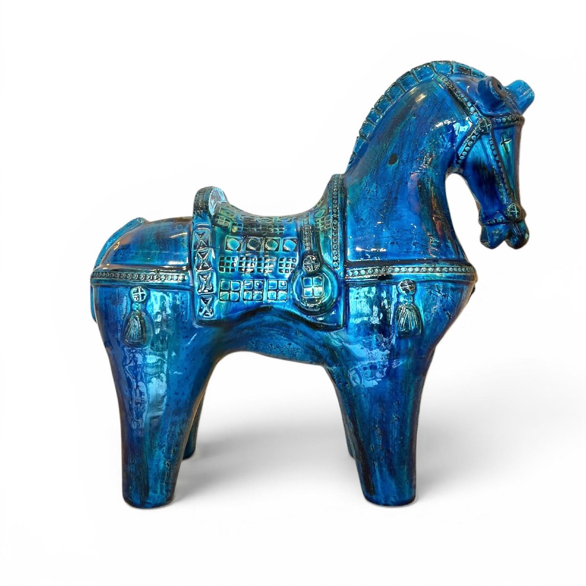 Cheval en céramique par Aldo Londi pour Bitossi-photo-2