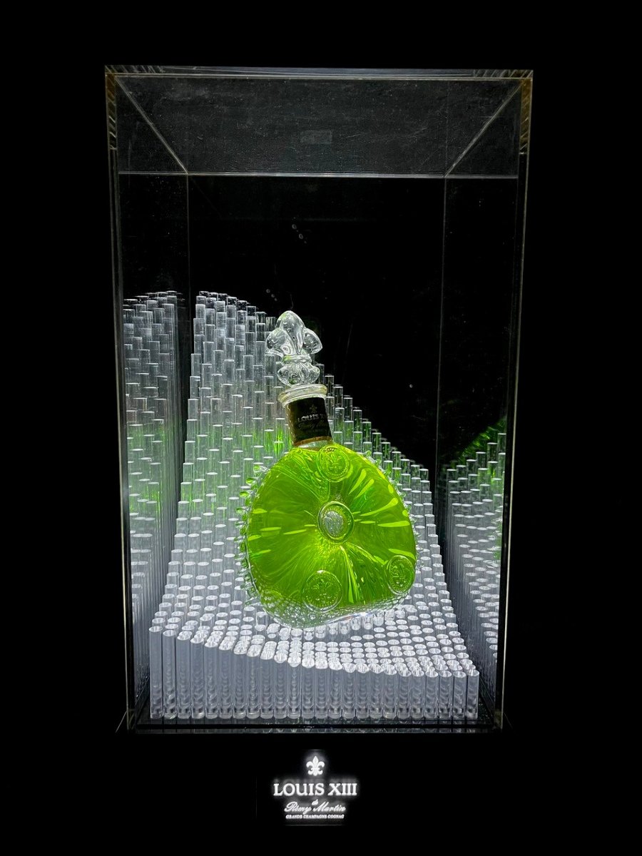 Circa 2000s Remy Martin Louis XIII Display Case And Bottle (dummy)
