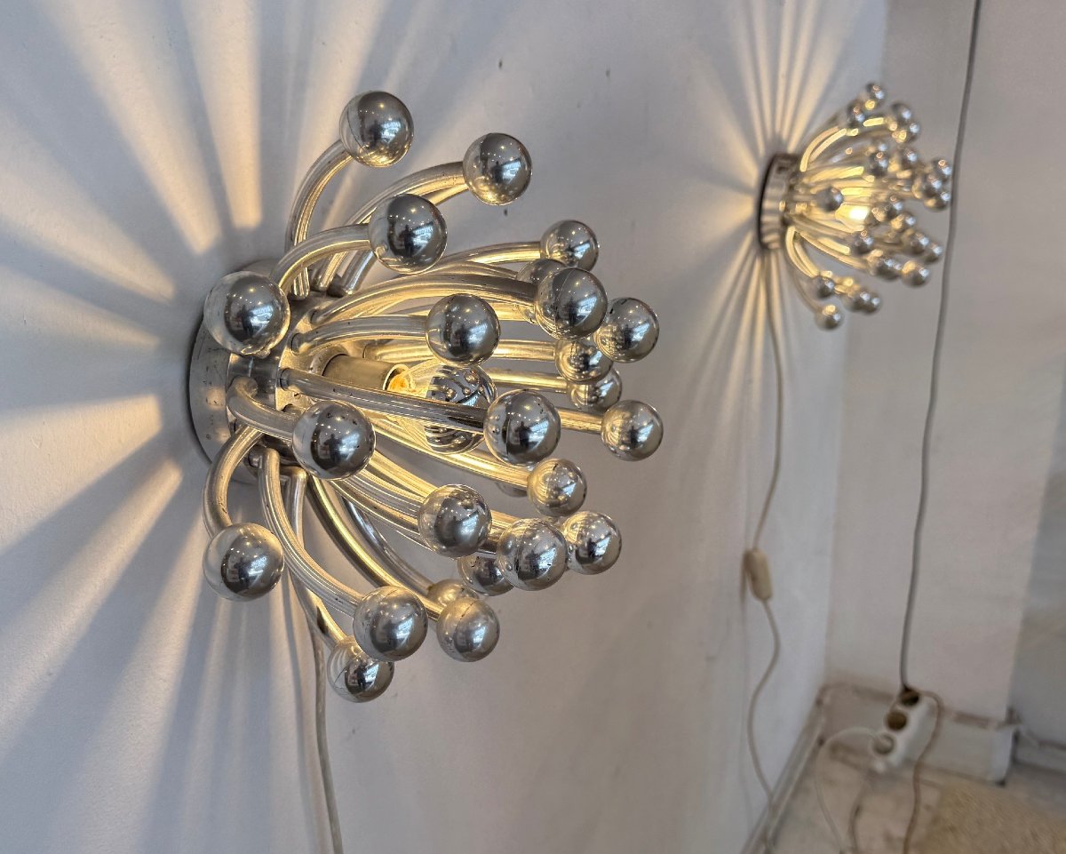 Pair Of Pistillino Wall Sconces By Valenti Luce-photo-1