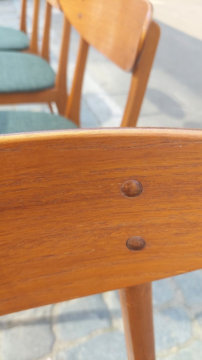  Set de 6 chaises no.210 par Farstrup Møbler Danish  1960s-photo-1